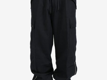 DRIES VAN NOTEN - Men Drawstring Cargo Pants Online now