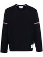 THOM BROWNE - Men Rugby Fit Long Sleeve Tee Online Hot Sale