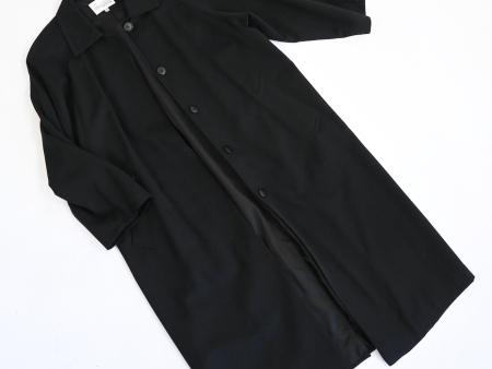 Vintage black trench coat Online