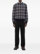 BURBERRY - Men Jacquard Check Crew Neck Top Online now