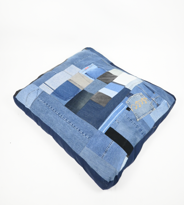 Denim Floor Pillow Online Sale