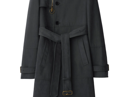 BURBERRY - Women  Denim Contrsuction Inside With Coat Online