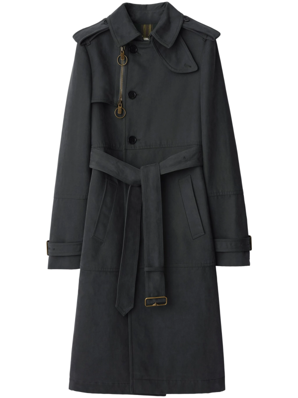 BURBERRY - Women  Denim Contrsuction Inside With Coat Online