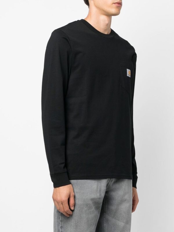 CARHARTT WIP - Unisex Long Sleeve pocket T-shirt Hot on Sale