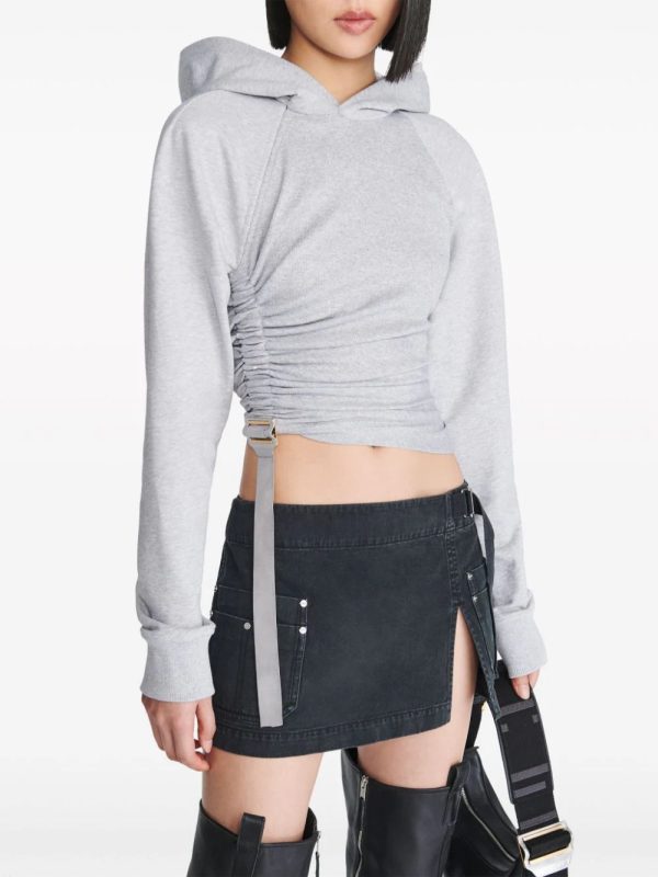 DION LEE Women Safety Slider Hoodie Discount