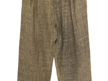 ZIGGY CHEN - Men Front Pleat Trousers For Discount