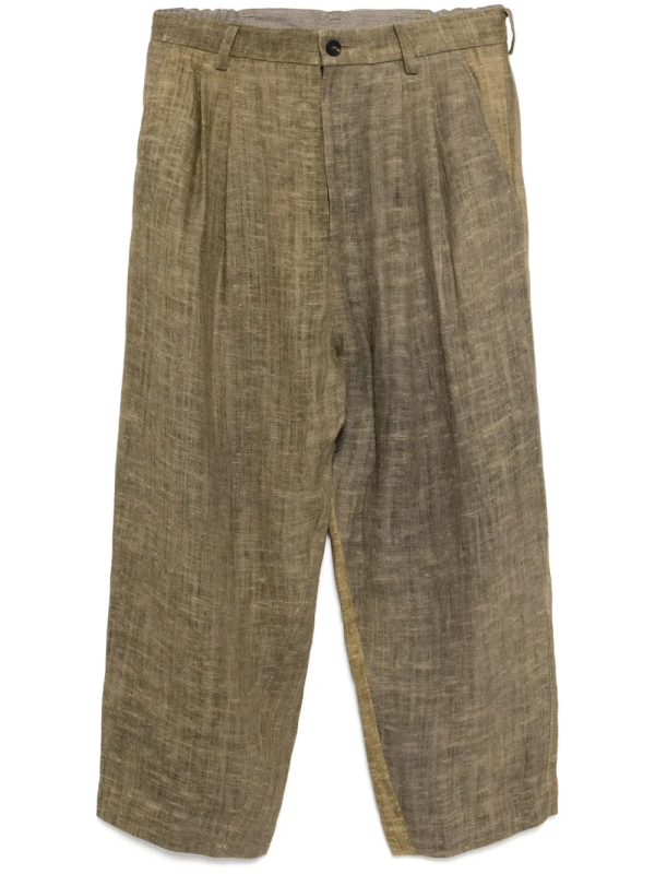 ZIGGY CHEN - Men Front Pleat Trousers For Discount