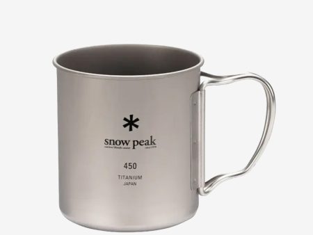 SNOW PEAK - Ti Single Wall 450 Mug Supply