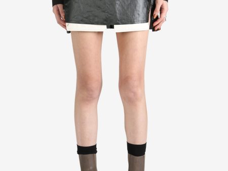 RICK OWENS - Women Gonna In Denim Fog Cutoff Mini Sale