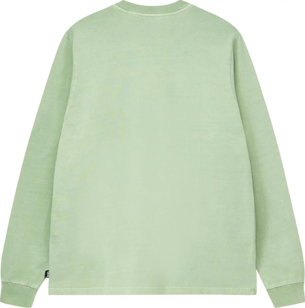 STUSSY - Men Pigment Dyed Long-Sleeve Crew Top Online Hot Sale