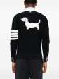 THOM BROWNE - Men Hector Reversed Jersey Intarsia Cardigan Hot on Sale