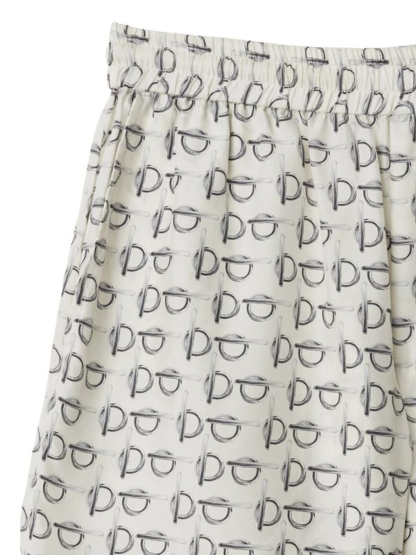 BURBERRY - Women Mulberry Silk Boxer Shorts Sale