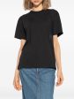 T BY ALEXANDER WANG - Women Essential Jersey Puff Logo Shrunk Tee Online Sale