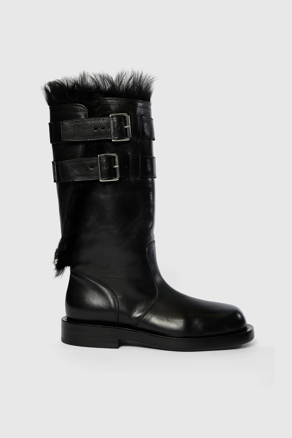 ANN DEMEULEMEESTER - Women Milan Soft Biker Boots Supply