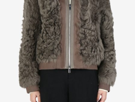 ATELIER NEW YORK - Women Shearling Short Jacket For Cheap