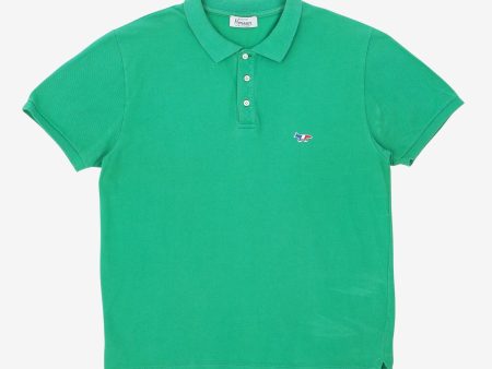 Tricolor Fox Polo Shirt For Cheap