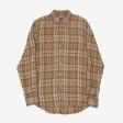 Purple Label Linen Plaid Shirt Sale