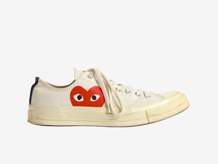 CDG PLAY Low Chuck Taylors Supply