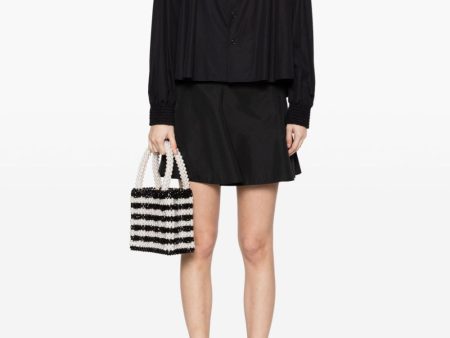 COMME DES GARCONS NOIR - Women Symmetric Wrinkle Blouse Online