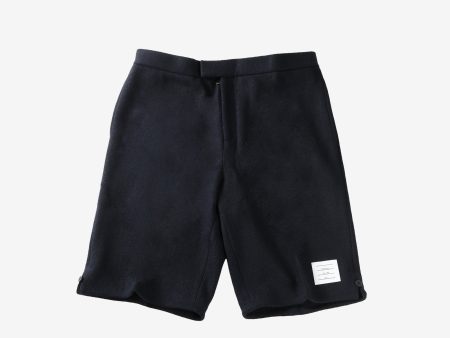 THOM BROWNE - Men Bermuda Shorts In Boiled Cotton Wool Herringbone Supply