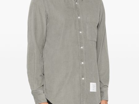 THOM BROWNE - Men Straight Fit Shirt For Cheap