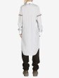 THOM BROWNE - Women Knee Length Easy Fit Point Collar Shirtdress For Cheap