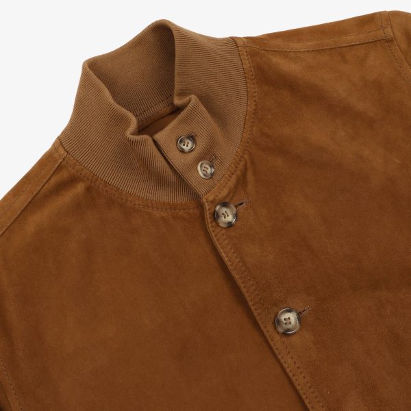 Drakes Valstarino Suede Jacket Online