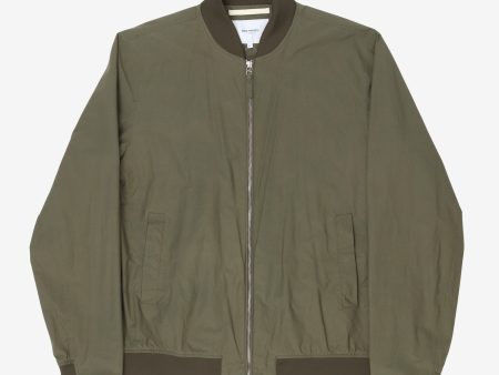 Ryan Crisp Cotton Bomber Jacket For Sale