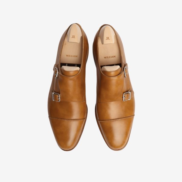 William II Double Monk Strap + Trees Sale