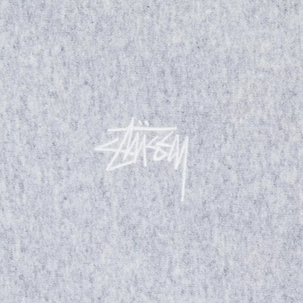 STUSSY - Men Stock Logo Zip Hoodie Online Sale