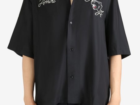 AMIRI - Men Panther Bowling Shirt For Cheap