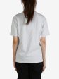 T BY ALEXANDER WANG - Women Essential SS Tee W  Puff Logo & Bound Neck For Discount