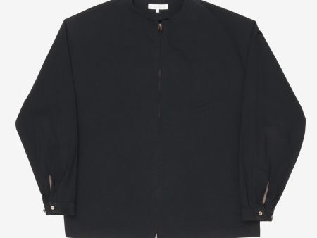 Cotton Round Neck Zip Jacket For Cheap