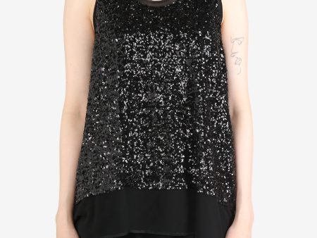 COMME DES GARCONS - Women Sparkle Tank Top For Cheap