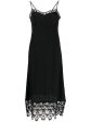 SIMONE ROCHA - Women W  Deep Lace Trim Slip Dress Online now