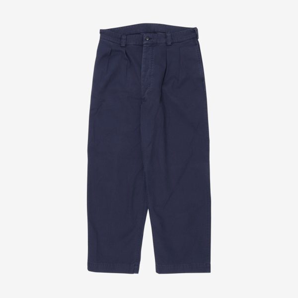 Charles Cotton Twill Trousers (34W x 29L) Discount