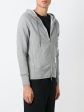 THOM BROWNE - Men Classic Full Zip Hoodie In Classic Loopback W  Engineered 4 Bar Online Sale