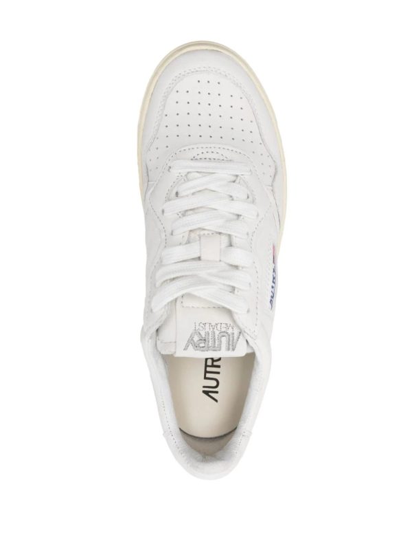 AUTRY - Women Medalist Low 01 Leather Sneakers Online Sale