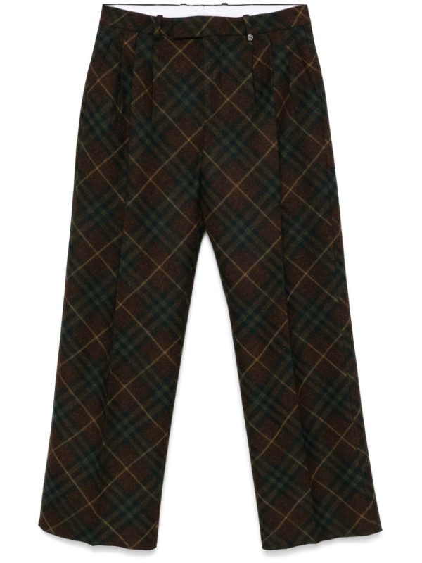 BURBERRY - Men Three Pleat Trouser Online Sale