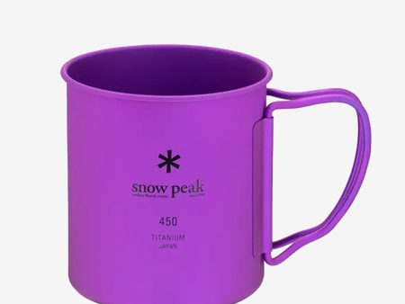 SNOW PEAK - Ti-Single 450 Colored Cup Discount