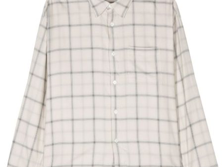 STUSSY - Men Shadow Plaid Rayon Shirt Online now