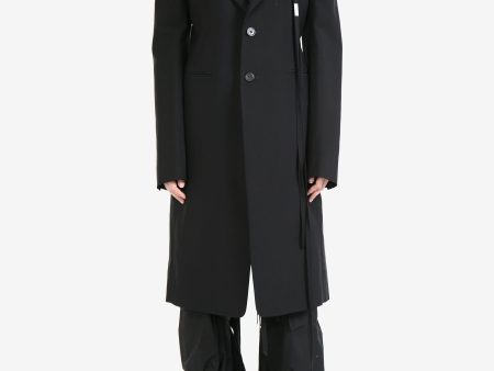 ANN DEMEULEMEESTER - Women Alea Tailored Fitted Coat Discount