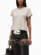 T BY ALEXANDER WANG - Women Shrunken Tee With Blade Logo For Discount