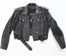 DAN 7:20 Leather Studded dan Jacket Hot on Sale