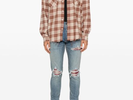 AMIRI - Men Shotgun Flannel Shirt Online Sale