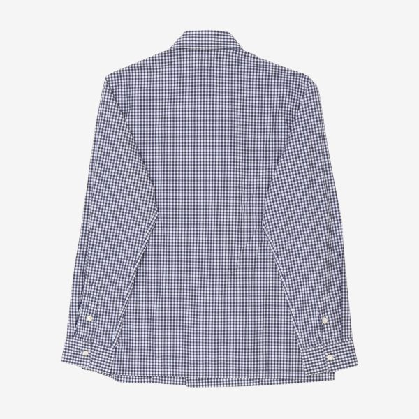 Check Open Collar Shirt Cheap