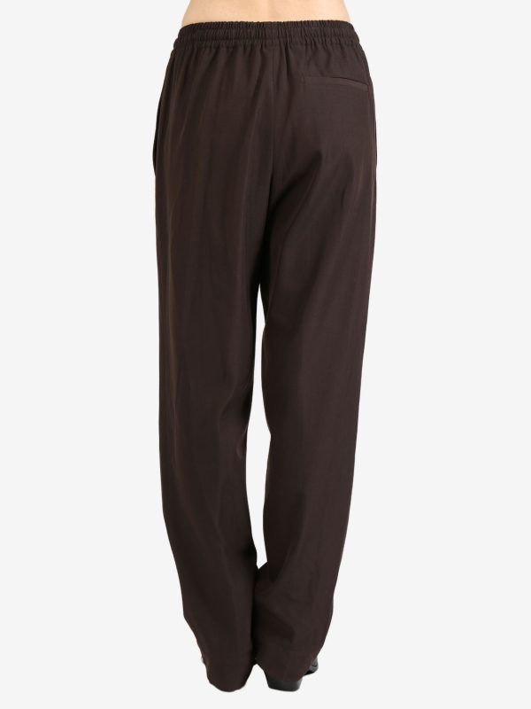 MARGARET HOWELL - Women Relaxed Pintuck Trouser Hot on Sale