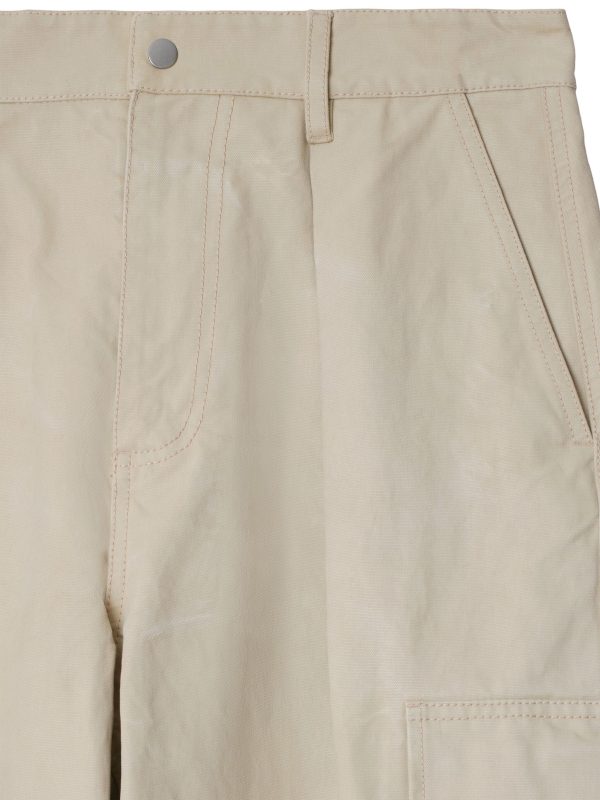 BURBERRY - Men Cotton Trousers Discount