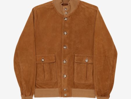 Drakes Valstarino Suede Jacket Online