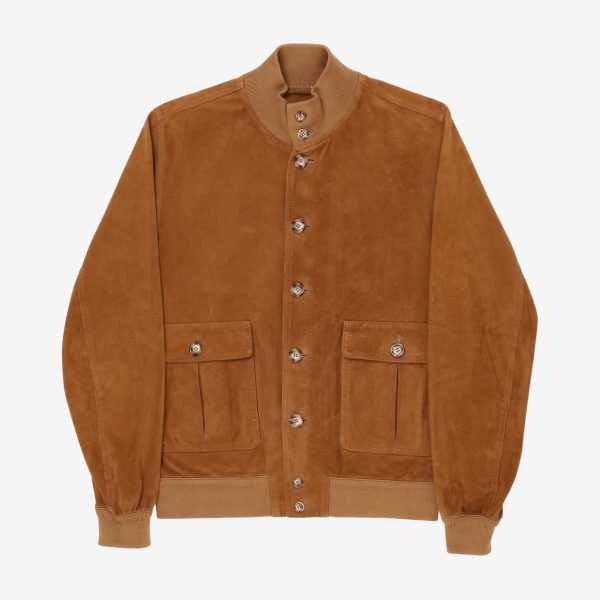 Drakes Valstarino Suede Jacket Online